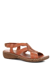 Pavers Leather Slingback Sandals - Image 2 of 6