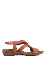Pavers Leather Slingback Sandals - Image 3 of 6