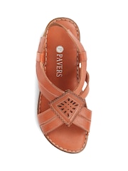 Pavers Leather Slingback Sandals - Image 5 of 6