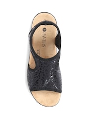 Pavers Black Pavers Pull-On Black Sandals - Image 5 of 7