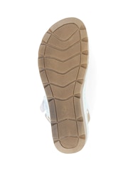 Pavers White Pavers Touch Fasten Black Sandals - Image 6 of 6