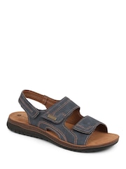 Pavers Bleu Triple Strap Touch Fasten Sandales - Image 2 de 6