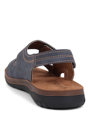 Pavers Bleu Triple Strap Touch Fasten Sandales - Image 4 de 6