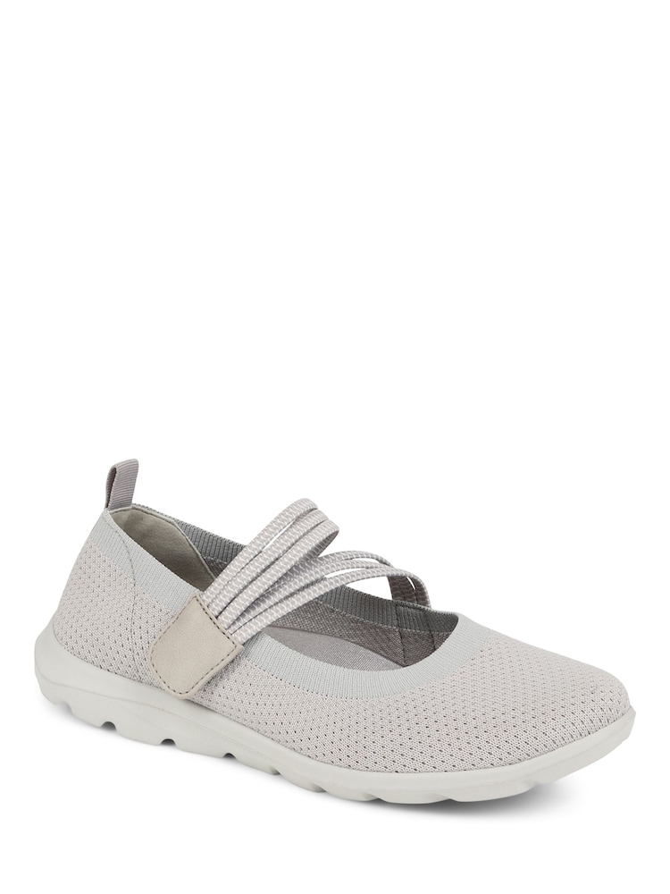 siva - Pavers Casual Trainer lahki športni copati - Slika 2 iz 5 siva - Pavers Casual Trainer lahki športni copati - Slika 2 iz 5