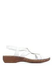 Pavers Leather Slingback Sandals - Image 2 of 5