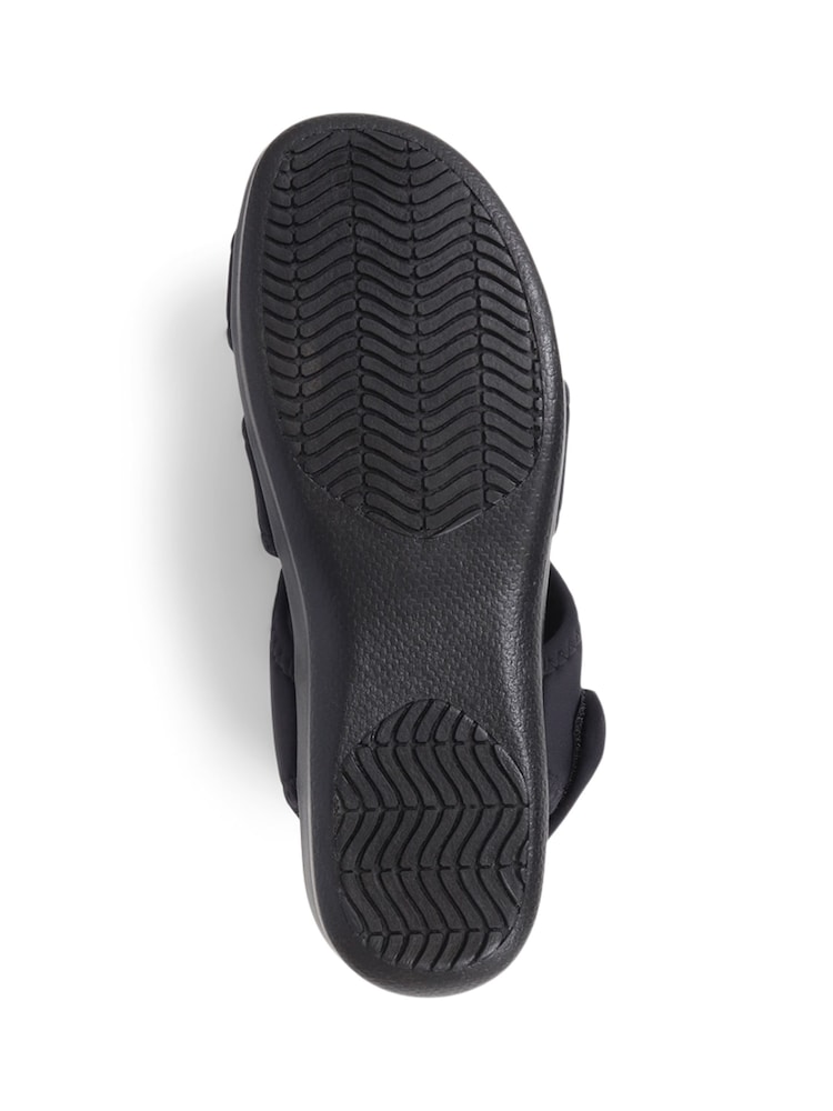 Pavers Black Touch Fasten Casual Sandals - Image 5 of 5