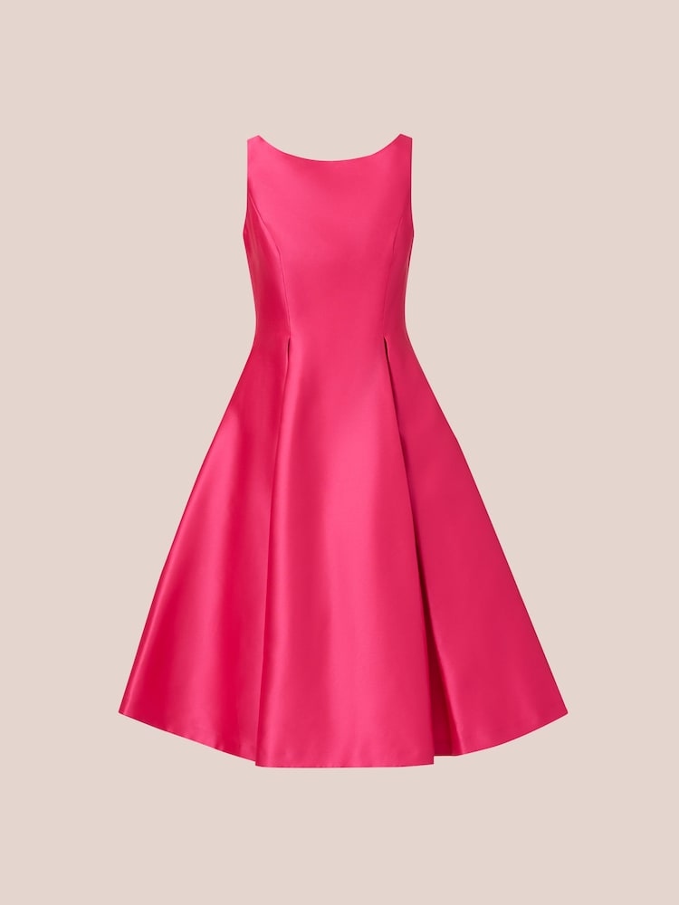 Adrianna Papell Sleeveless Tea Length Dress - Image 5 of 8