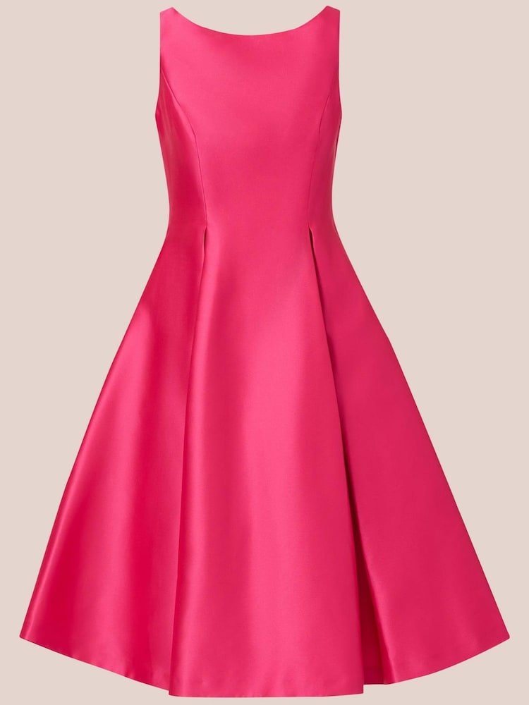Adrianna Papell Sleeveless Tea Length Dress - Image 7 of 8