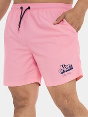 Character Pink Barbie Ken Swim Shorts - Image 1 of 5