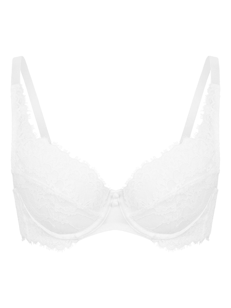 Soutien-gorge Hunkemöller Dentelle Blanche à Armatures - Taille 70E, Bon état, Modèle KSA1116