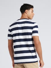 U.S. Polo Assn. Regular Fit Mens Classic Stripe 100% Cotton T-Shirt - Image 2 of 8
