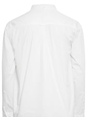 BadRhino Big & Tall White 100% Cotton Poplin Shirt - Image 3 of 3