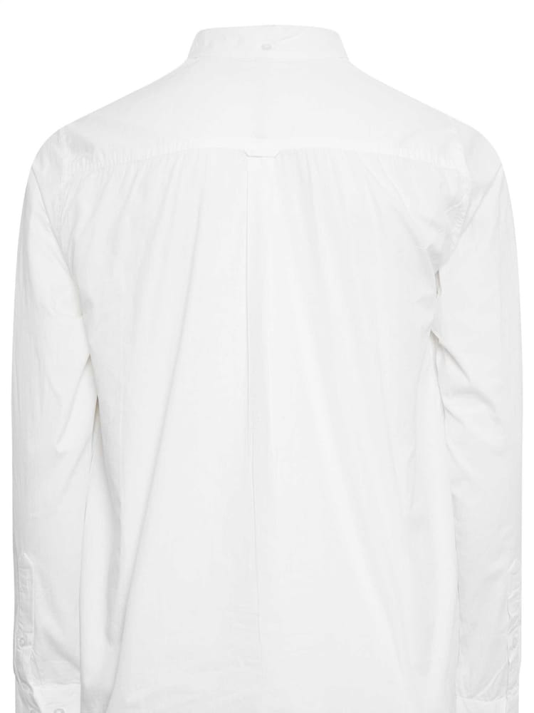BadRhino Big & Tall White 100% Cotton Poplin Shirt - Image 3 of 3