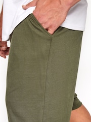 BadRhino Big & Tall Green Jersey Shorts - Image 3 of 4