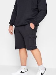 BadRhino Big & Tall Blue Jersey Cargo Shorts - Image 1 of 4