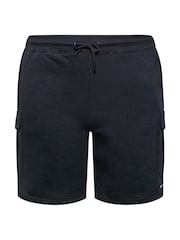 BadRhino Big & Tall Blue Jersey Cargo Shorts - Image 3 of 4