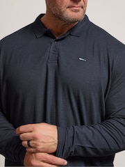 Koszulka polo BadRhino Big & Tall z długim rękawem, w 100% z bawełny - Obraz 4 z 6