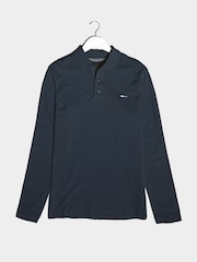 Koszulka polo BadRhino Big & Tall z długim rękawem, w 100% z bawełny - Obraz 5 z 6