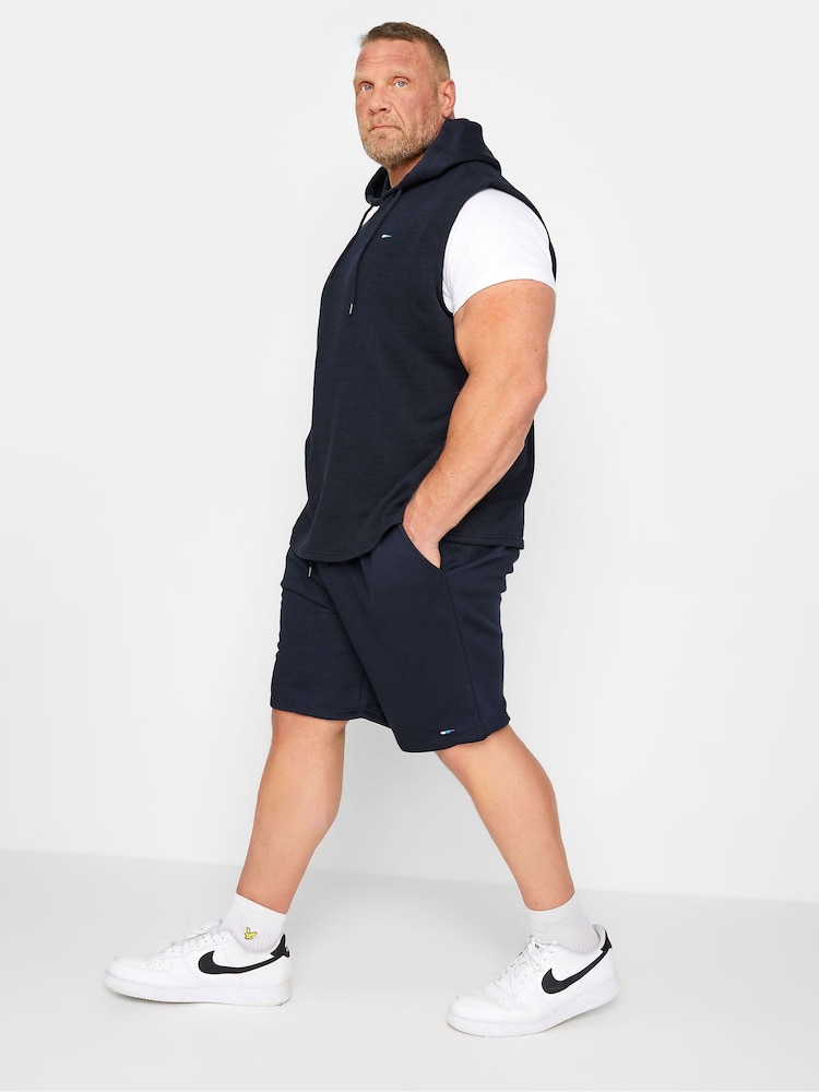 BadRhino Big & Tall Blue Jersey Shorts - Image 2 of 3