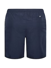 BadRhino Big & Tall Blue Plain Swimshorts - Image 4 of 4