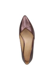 Rot - Naturalizer Havana Spitze Ballerinas aus Leder - Bild 6 von 7