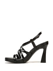 Naturalizer Luisa Patent Leather Strappy Black Sandals - Image 2 of 6