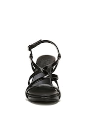Naturalizer Luisa Patent Leather Strappy Black Sandals - Image 3 of 6