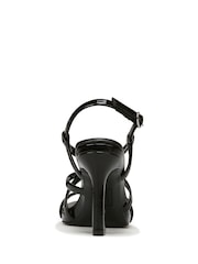 Naturalizer Luisa Patent Leather Strappy Black Sandals - Image 4 of 6
