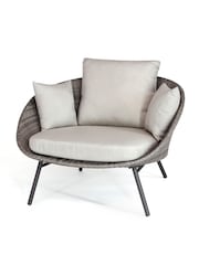 Kettler Grey Lamode Garden Comfort Chair with Cushions - Image 2 of 3