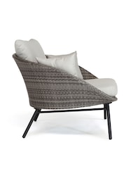 Kettler Grey Lamode Garden Comfort Chair with Cushions - Image 3 of 3
