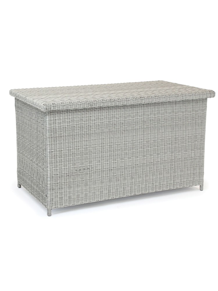 Kettler White Wash Palma Garden Cushion Box - Image 2 of 2