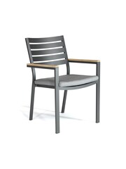 Kettler Slate Grey Elba Garden 6 Seater Dining Set - Image 5 of 6