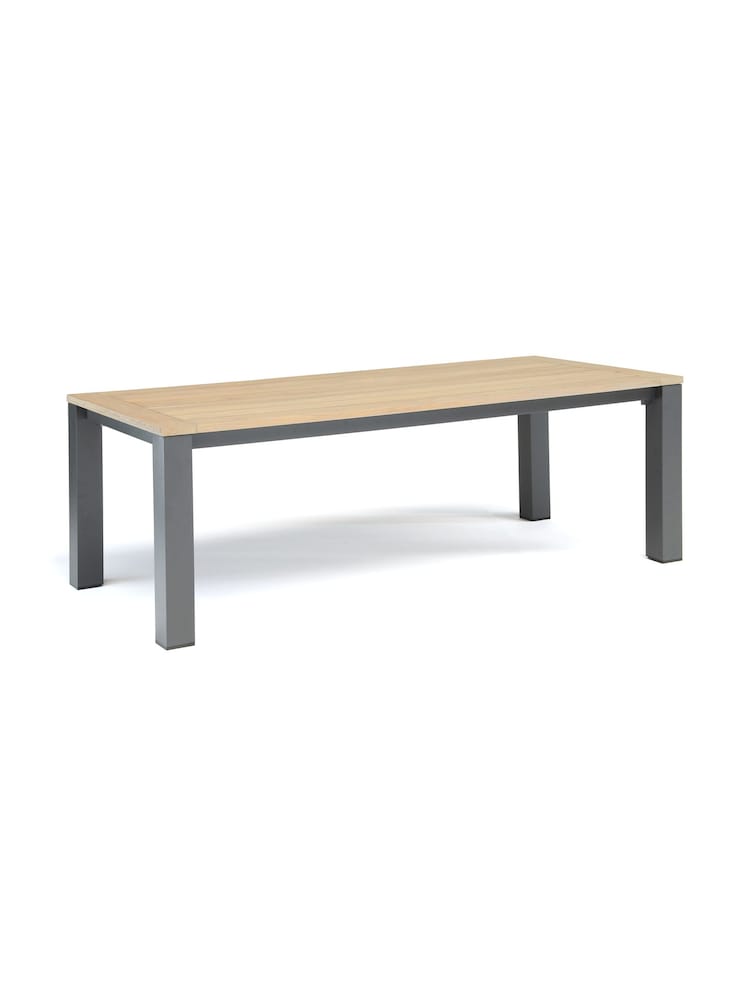 Kettler Slate Grey Elba Garden 6 Seater Dining Set - Image 6 of 6