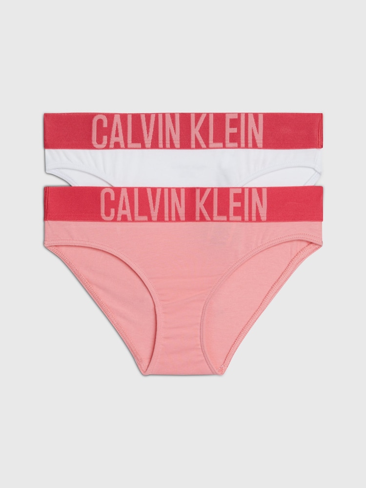 Calvin Klein Pink Underwear Bikini Briefs 2 Pack - Image 1 of 2