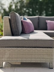 Kettler White Wash Palma Garden Low Lounge Set - Image 2 of 5