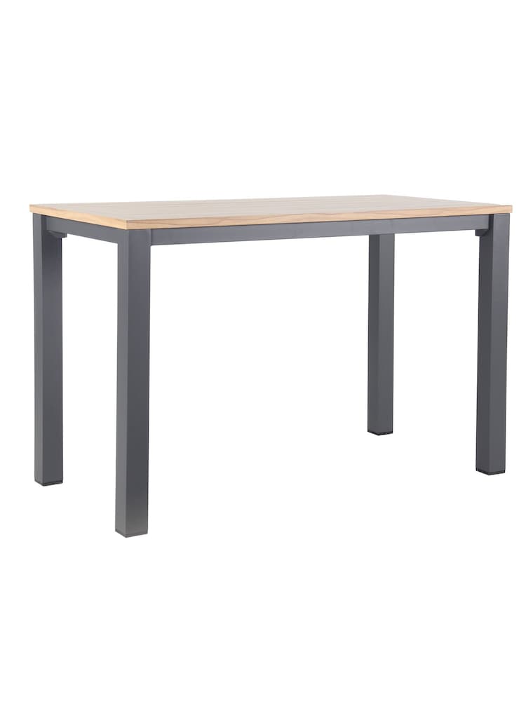 Kettler Slate Grey Elba Garden 4 Seater High Dining Set - Image 4 of 4
