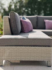 Kettler White Wash Palma Garden Low Lounge Set - Image 3 of 6