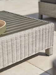 Kettler White Wash Palma Garden Low Lounge Set - Image 4 of 6