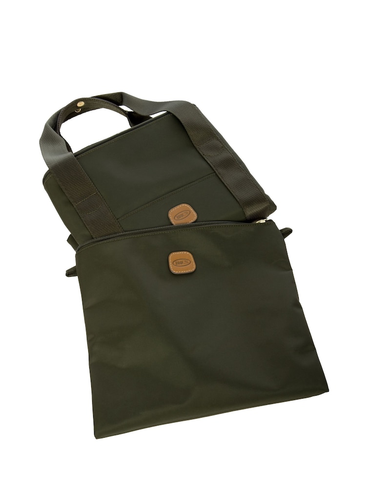 Bric's Green Packable 2 in 1 Holdall - Image 7 of 7