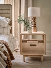 Willis & Gambier Harper 1 Drawer Bedside Table - Image 1 of 8