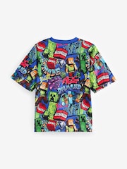 Cobalt Blue Licensed Minecraft T-Shirt (3-16yrs) - Image 2 of 4