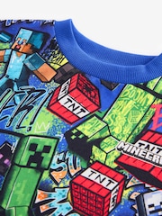 Cobalt Blue Licensed Minecraft T-Shirt (3-16yrs) - Image 4 of 4