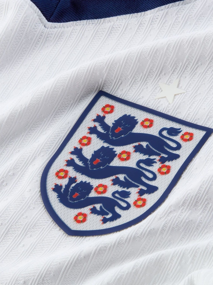 Nike White Dri-FIT England Match Football Shirt - Image 13 of 13