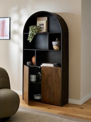 Dark Blythe Solid Mango Wood Storage Shelf - Image 3 of 9