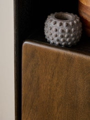 Dark Blythe Solid Mango Wood Storage Shelf - Image 4 of 9