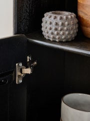 Dark Blythe Solid Mango Wood Storage Shelf - Image 5 of 9