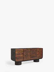 Dark Blythe Solid Mango Wood Large Sideboard - Image 9 of 11