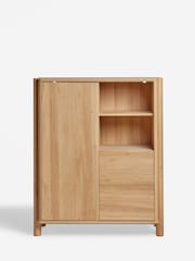Natural Noa Oak Effect Tube Leg Sideboard - Image 5 of 7