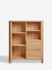 Natural Noa Oak Effect Tube Leg Sideboard - Image 6 of 7