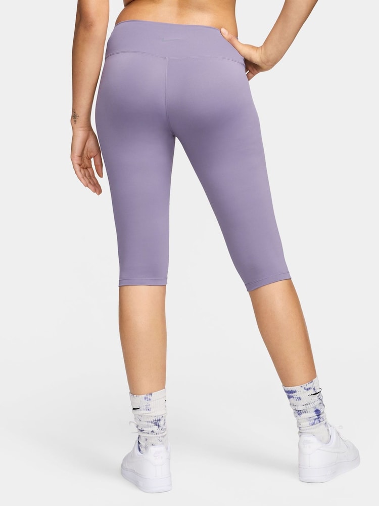 Nike Purple Leggings - Image 2 of 8 Nike Purple Leggings - Image 2 of 8
